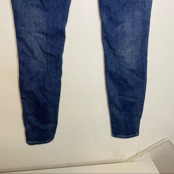 NWT True Religion Halle Velvet Backed Rips Skinny Jean size 24 - Picture 8 of 14